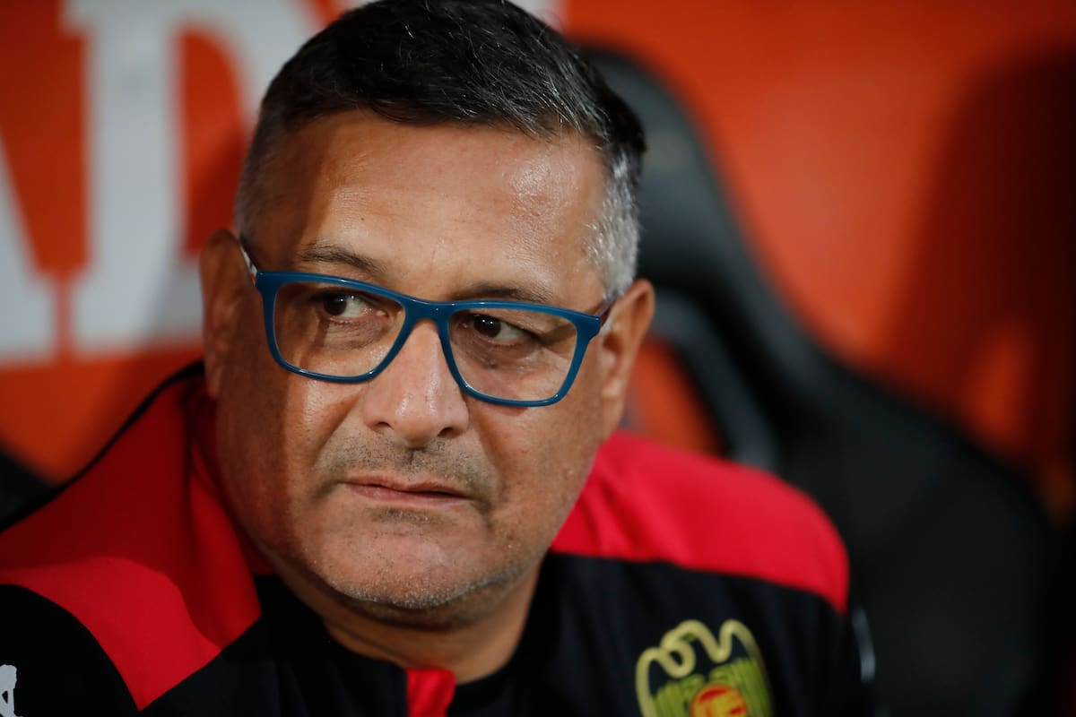 El DT en su paso por Unión Española.