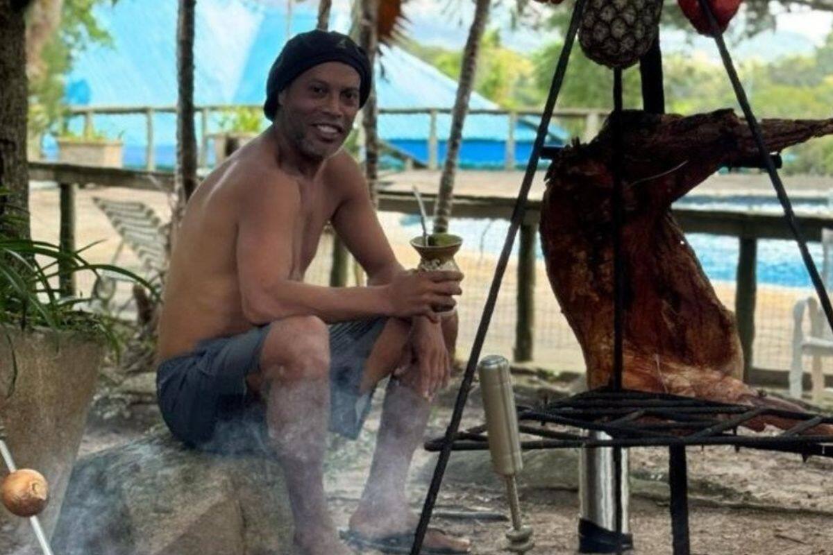 celebra su cumpleaños 45. Foto: Instagram Ronaldinho