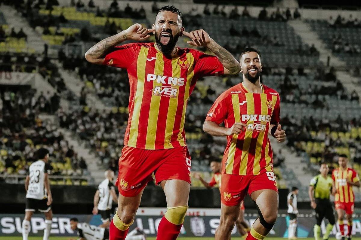 anotó a los 27 segundos en el último partido del Selangor. Foto: @selangorfc