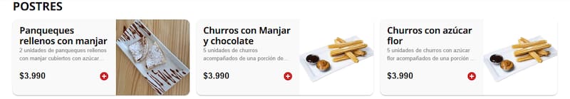 Para agregar un toque dulce, este local ofrece tres opciones de postres. Foto: Sitio web Roof Burger.