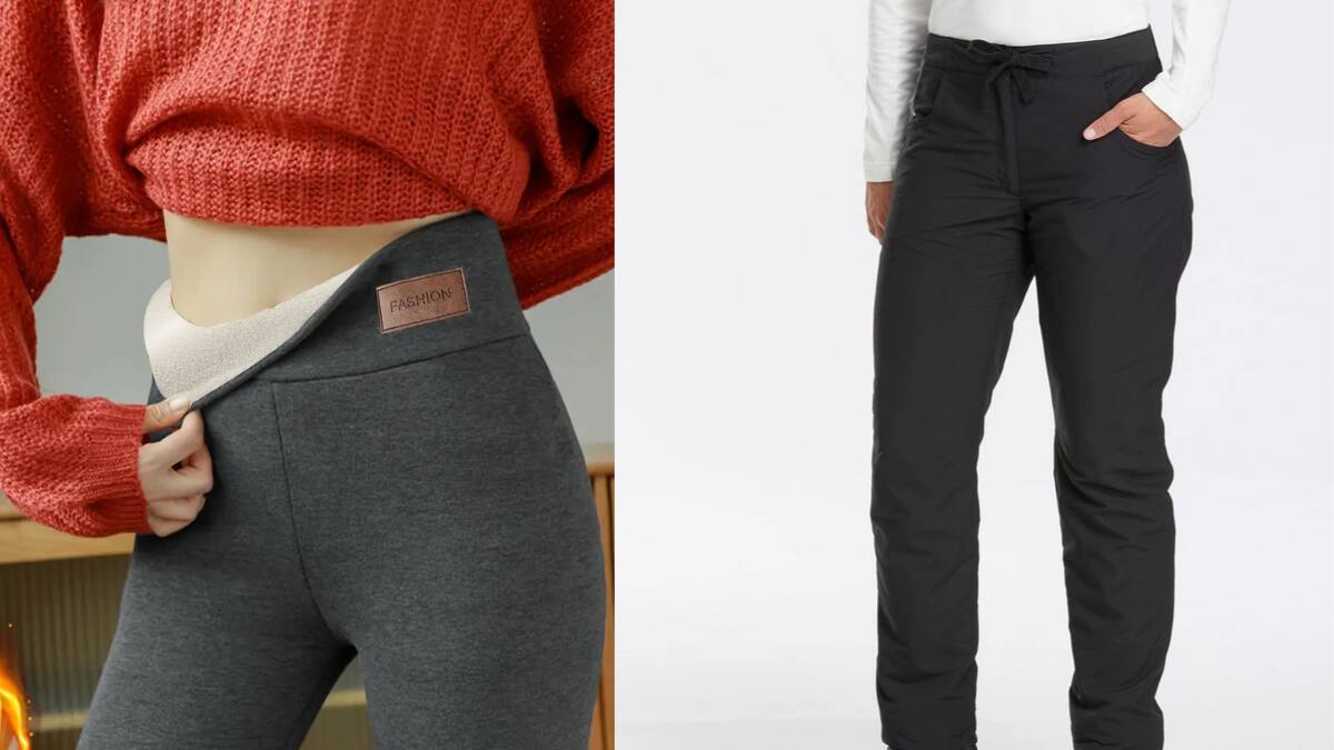 Hasta 55% de descuento: Revisa las mejores ofertas en pantalones de mujer para el frío