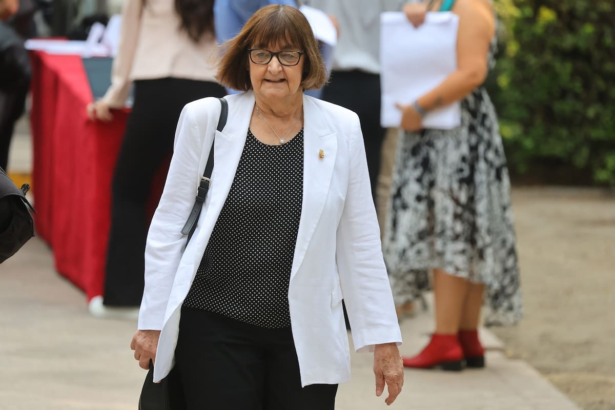 La rectora de la Universidad de Chile, volvió a poner su mirada en la gestión de Azul Azul. Agencia Aton