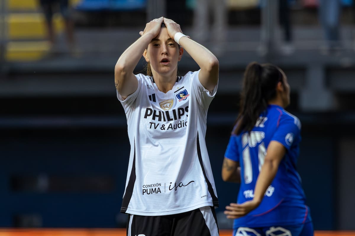 La futbolista en Colo Colo. Foto: Felipe Escobedo