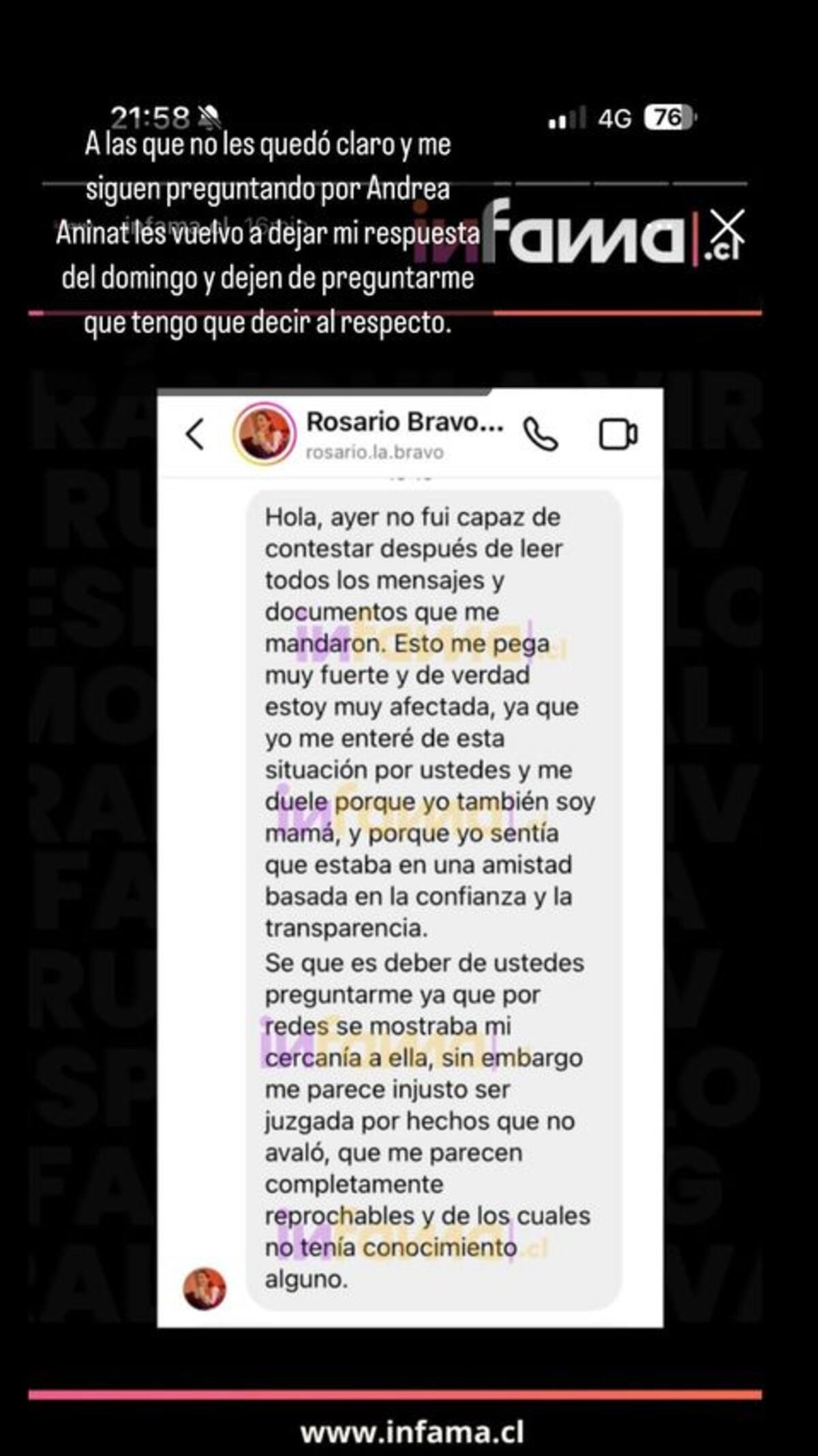 responde tras acusaciones a "te lo Recomiendo"