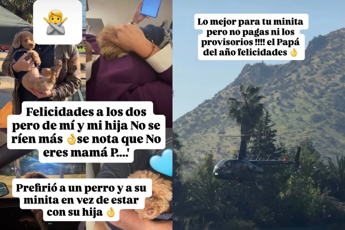 La comunicadora se lanzó contra su exesposo.