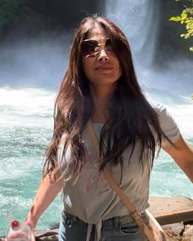 La modelo vive en el sur.