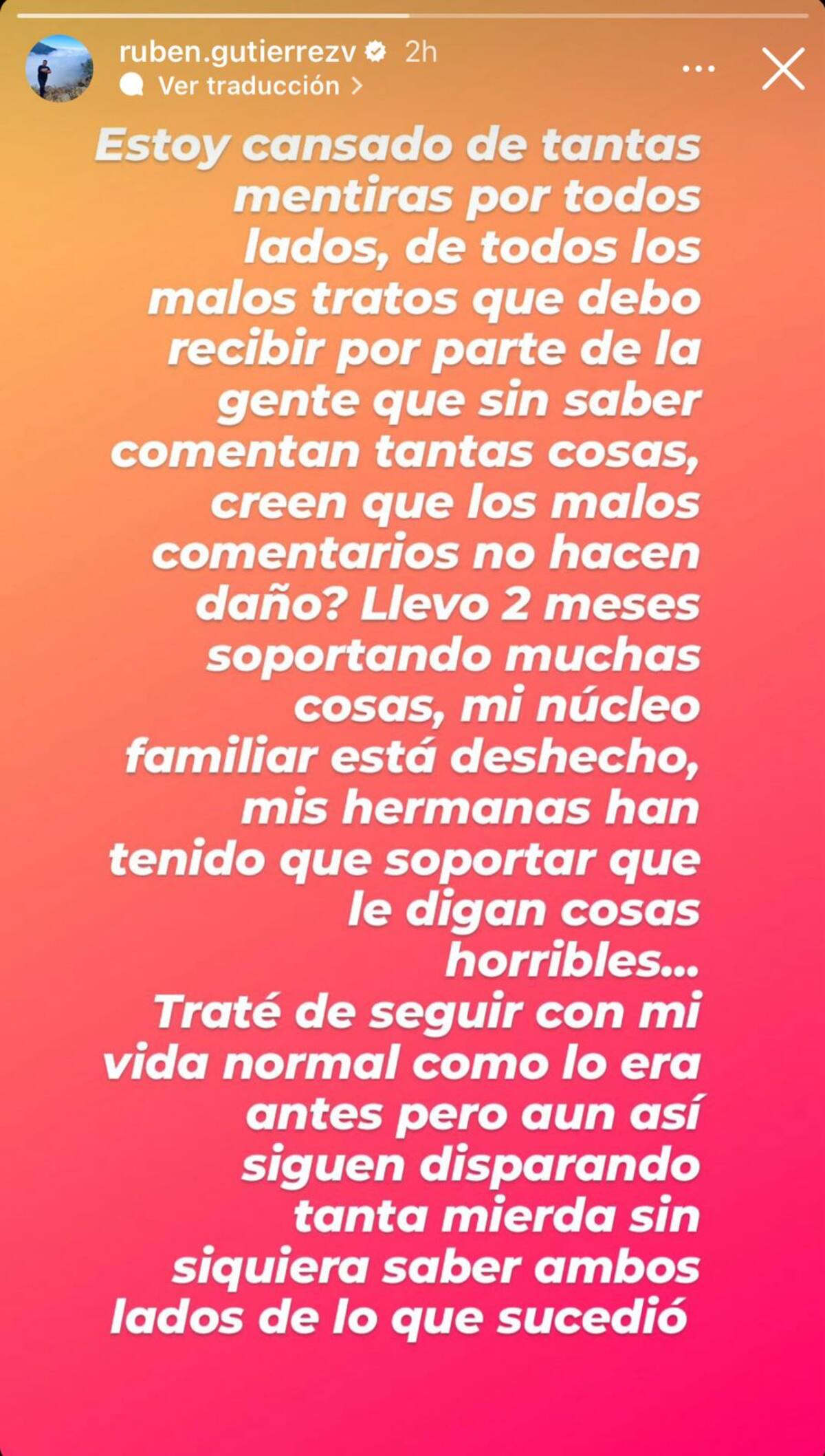 Historia subida por Rubén Gutiérrez.
