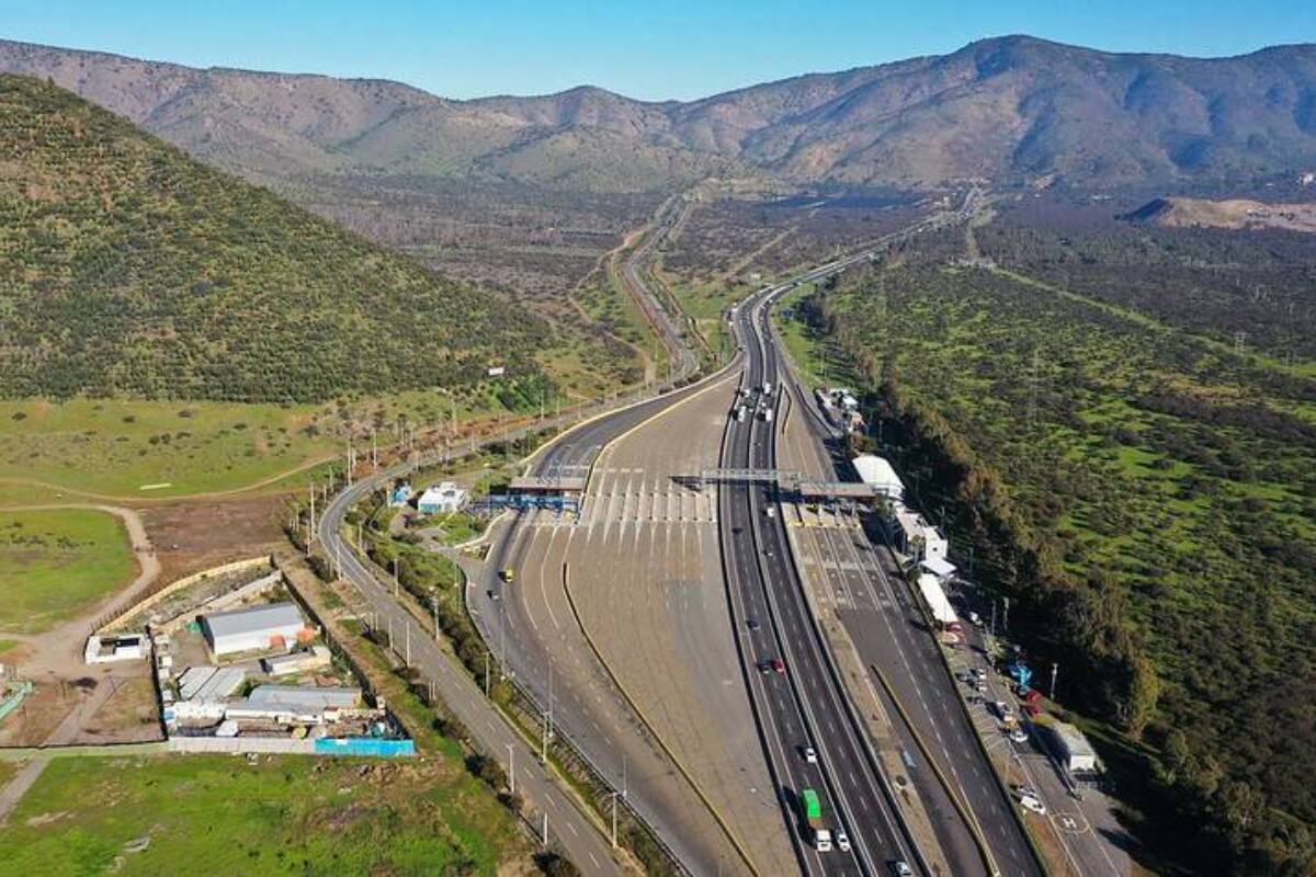Las obras permitirán mejorar interconexión vial entre Santiago, Valparaíso y Viña del Mar.