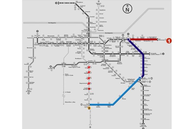 Metro de Santiago compartió la siguiente información para combinar a Línea 1.
Créditos: X.
