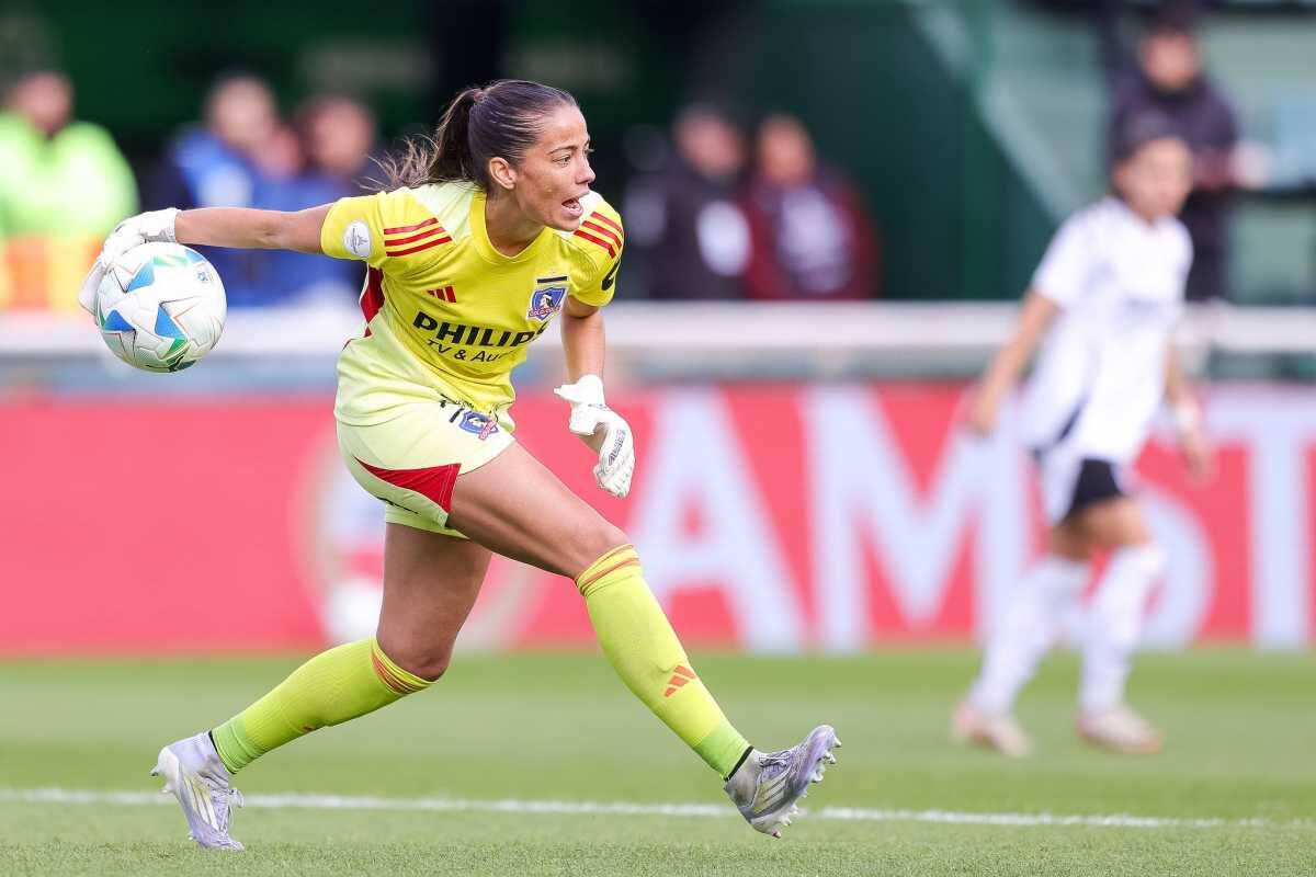 También marca récord en el arco de Colo Colo Femenino. Foto: Conmebol