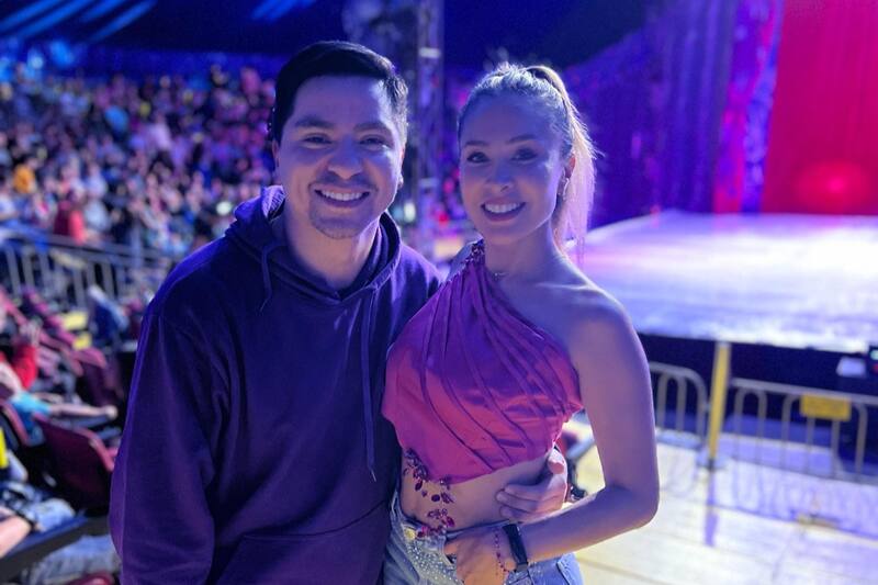 realizaron un show de circo gratuito para los viñamarinos.