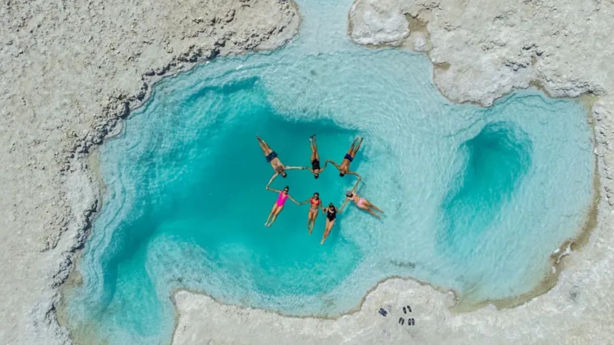Pocos lo conocen: Este salar escondido en el norte de Chile parece sacado de otro planeta