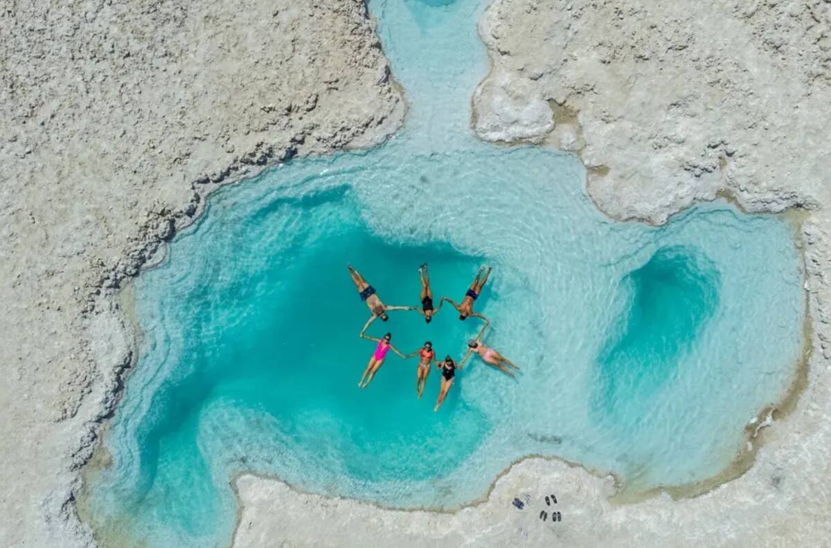 Pocos lo conocen: Este salar escondido en el norte de Chile parece sacado de otro planeta