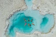 Pocos lo conocen: Este salar escondido en el norte de Chile parece sacado de otro planeta