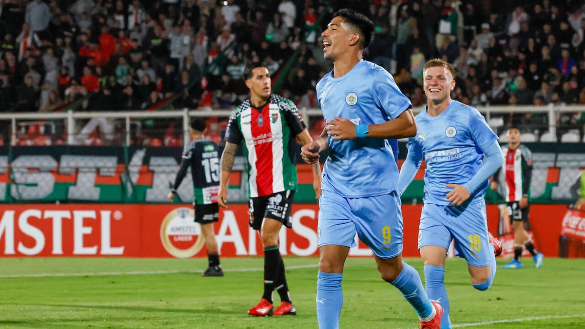 VIDEO | Salomón Rodríguez sigue dulce en City Torque y ahora le marcó a Palestino en Copa Sudamericana