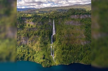 El salto más grande de todo Chile que te impresionará este verano: ¿Dónde queda y cómo llegar?