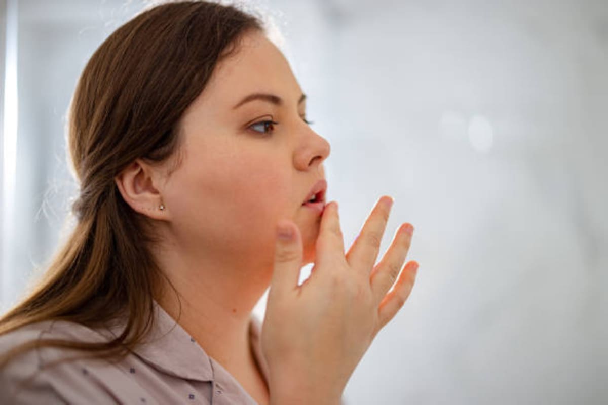 Alimentos que resecan los labios.