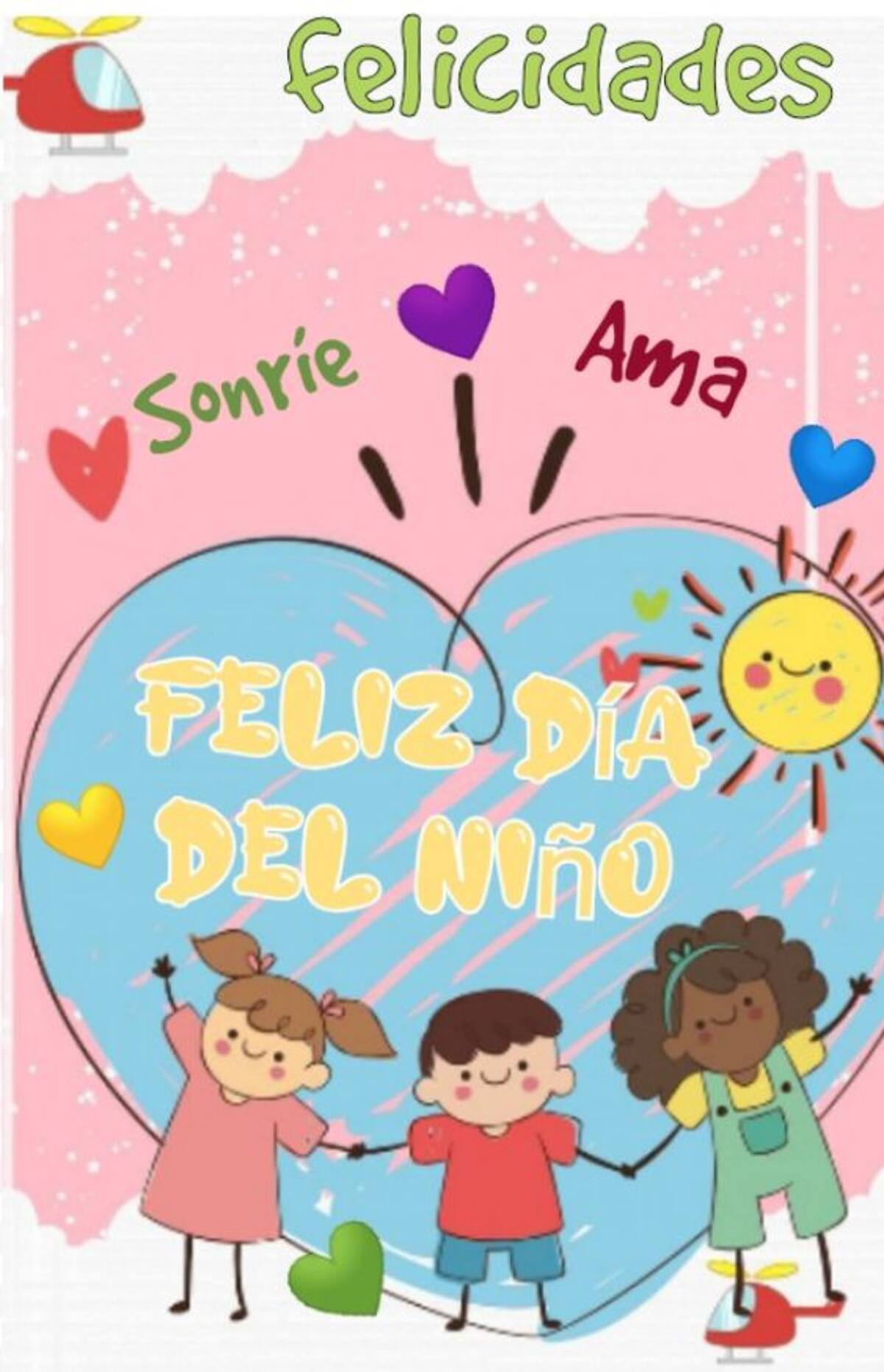 Manda los mensajes más bonitos durante este Día del Niño.