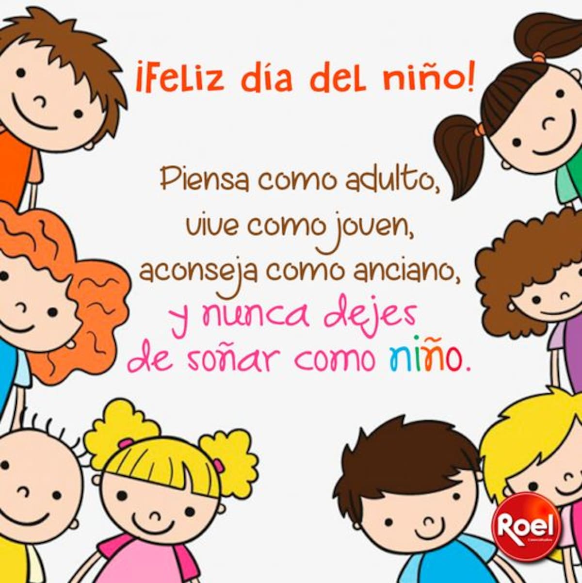 Muéstrale tu cariño a tus contactos con estos hermosos mensajes del Día del Niño.