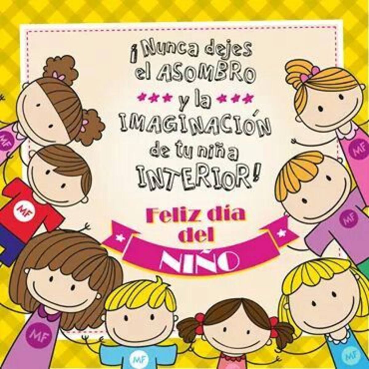 Entra tu cariño a los más pequeños con estas imágenes del Día del Niño.