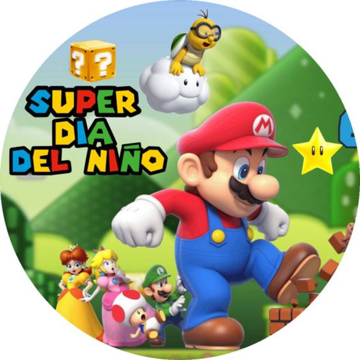 Deséale un bonito día a los niños y a los no tan niños hoy.