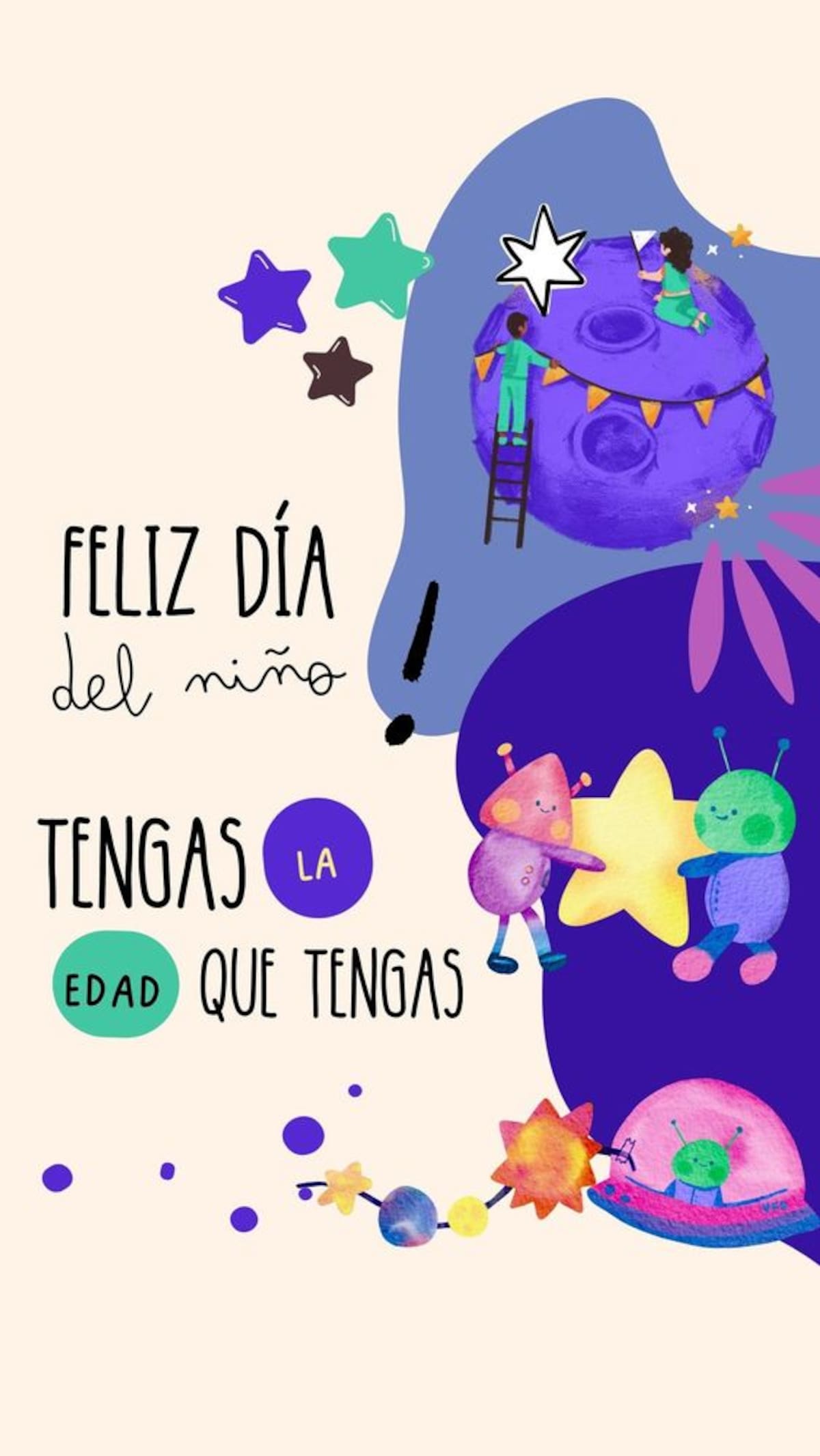 Estos son los mejores saludos para este Día del Niño.