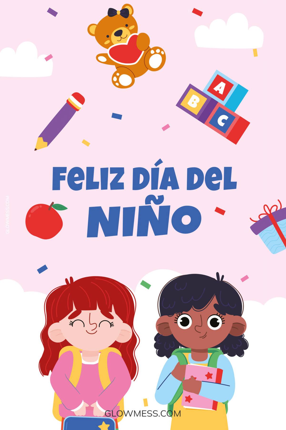 Manda los mensajes más bonitos durante este Día del Niño.