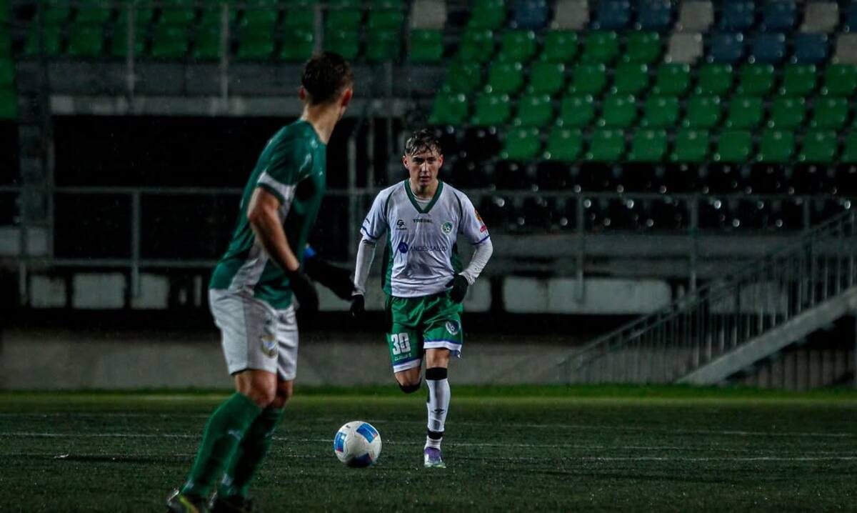 El delantero en Deportes Puerto Montt. Foto: Camilo Santana.