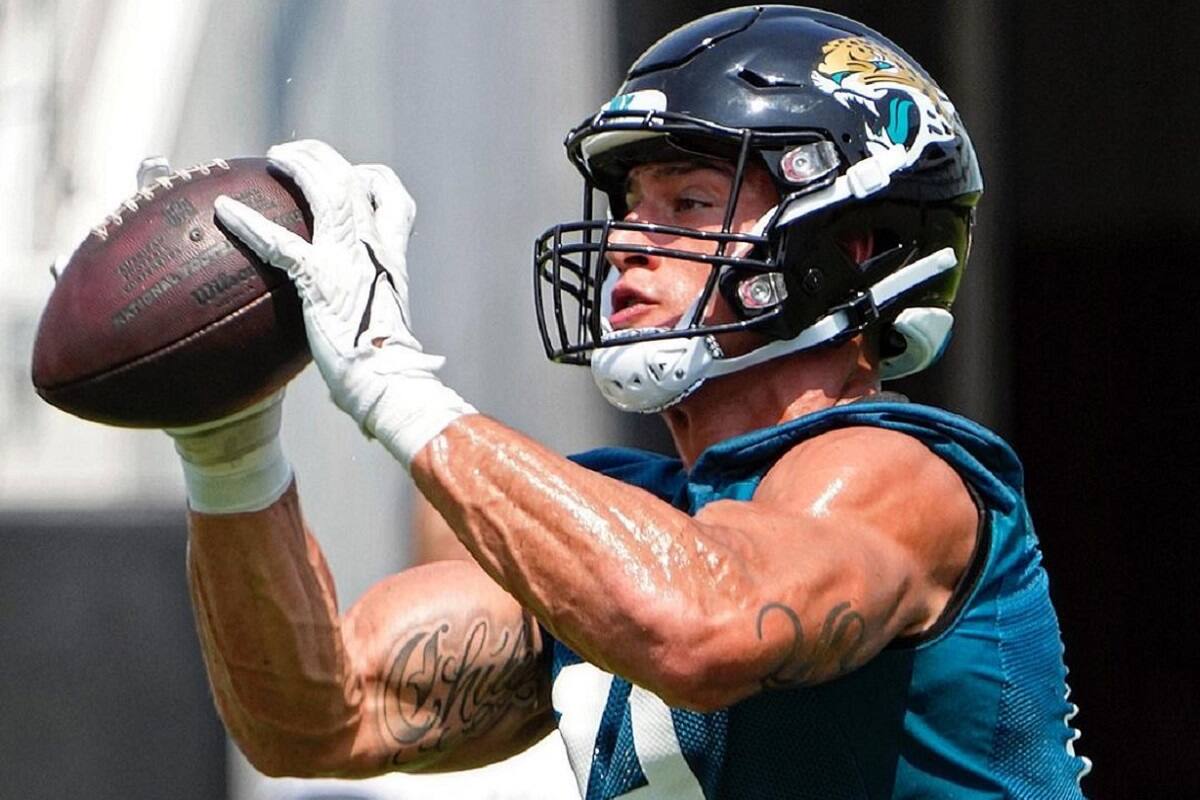 El jugador chileno en los Jacksonville Jaguars.
Créditos: @sammisreyes