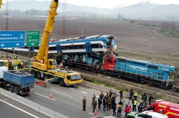 Amplían detención de maquinista y operador tras choque de trenes en San Bernardo: Esto dijo la Fiscalía