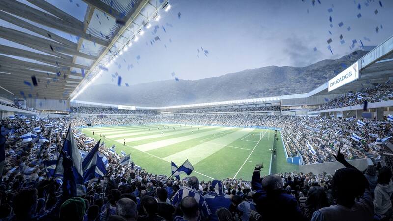 El nuevo San Carlos está pensado para 20 mil personas. Foto: Cruzados.