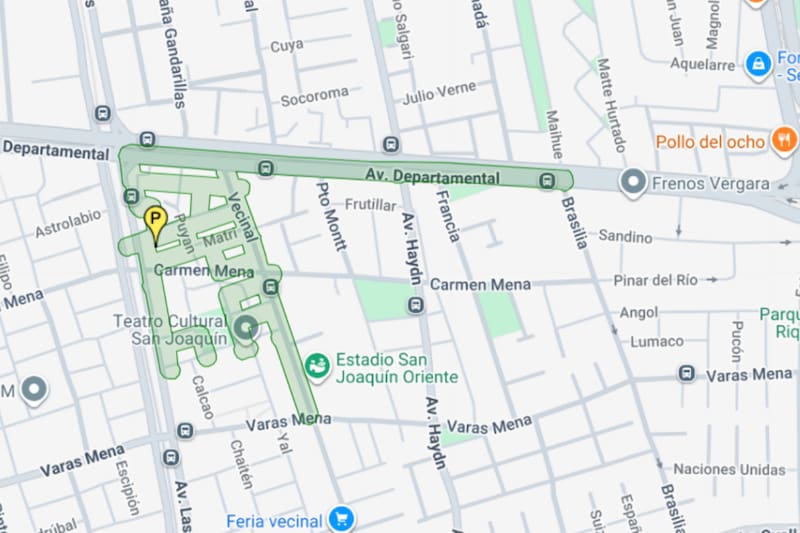 La comuna también tendrá cortes de agua este jueves. Créditos: Aguas Andinas.