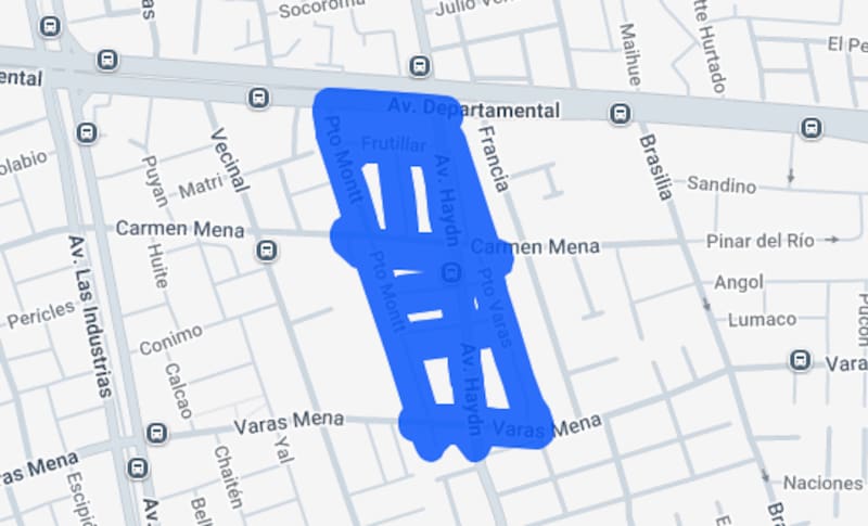 La medida estará disponible hasta las 17:00 horas. Créditos: Enel.