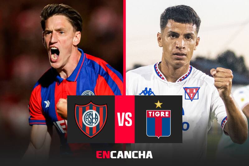 por los octavos de final de la Liga Argentina. Foto: Prensa San Lorenzo y Tigre.