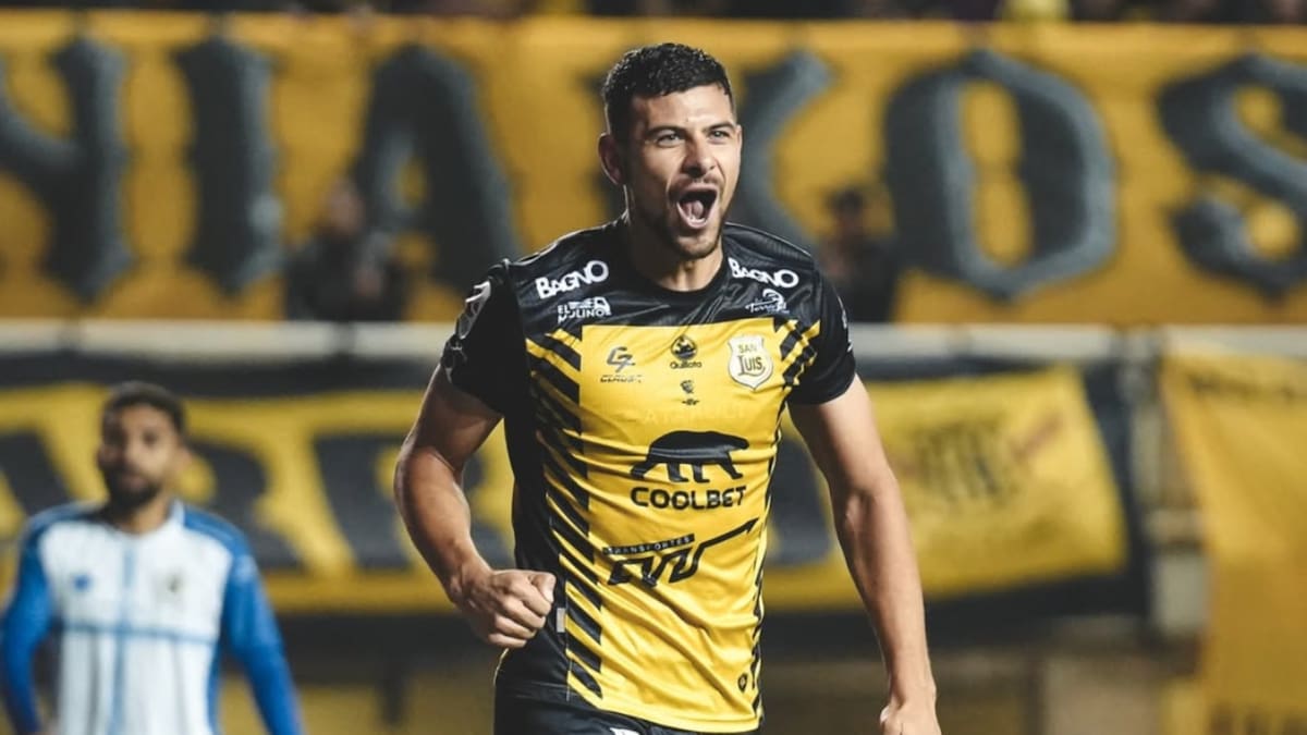 El primer festejo de Chupete como DT: San Luis tumba a Santa Cruz en Quillota