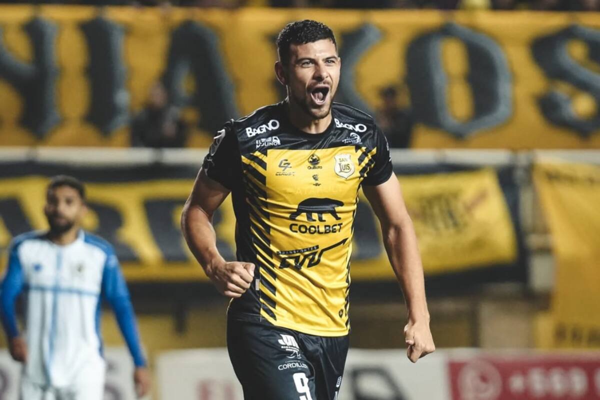 Los Canarios vencieron a Deportes Santa Cruz. Foto: San Luis.