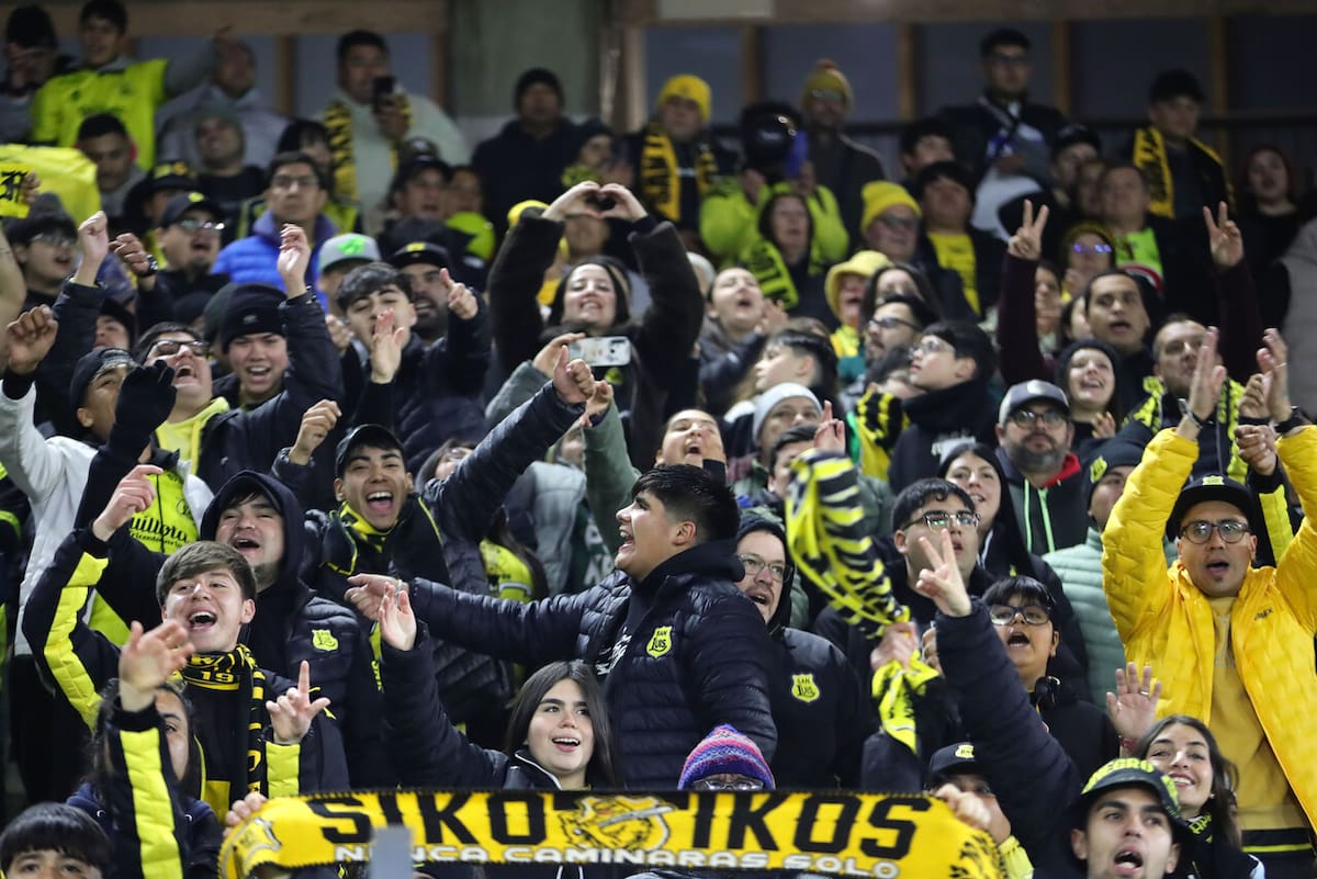 Los hinchas llegaron en masa al Claro Arena. Foto: Aton.