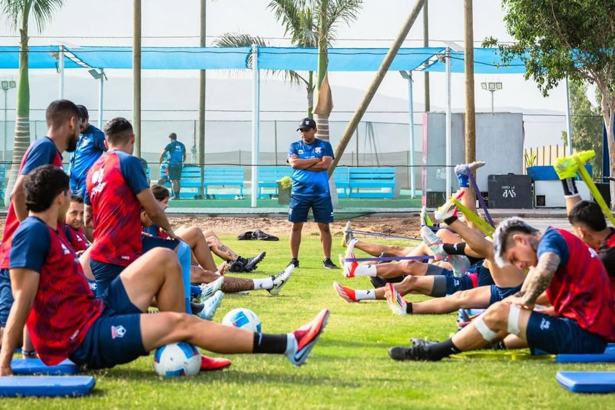 Los Bravos en su pretemporada para la Primera B 2026. Foto: Instagram San Marcos.