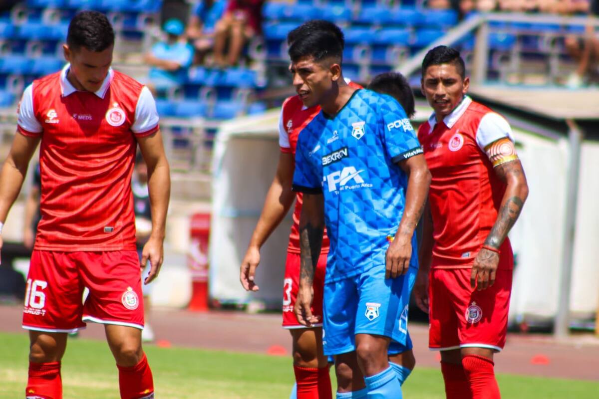 San Marcos de Arica contra Unión San Felipe. Foto: @SM_AricaOficial