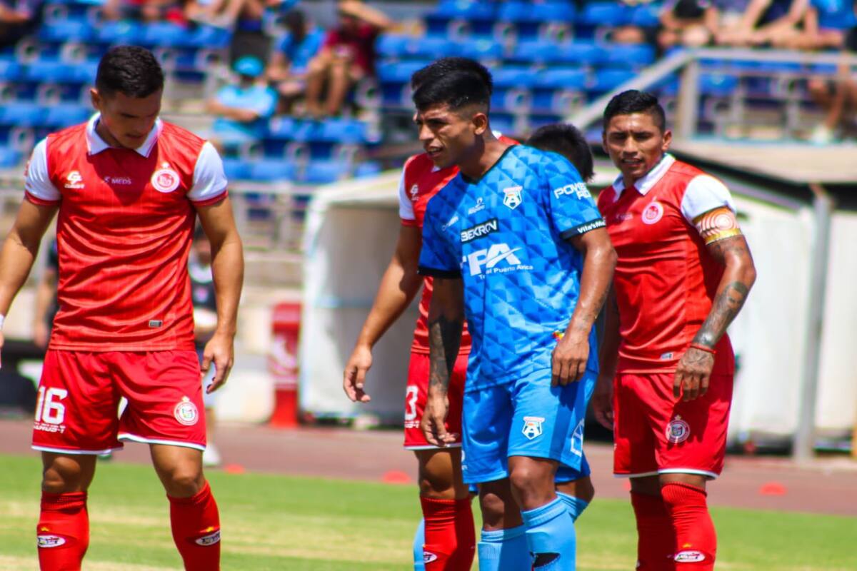 San Marcos ha caído consecutivamente ante Cobreloa, Deportes Iquique, Santiago Morning y Unión San Felipe. Foto: Twitter San Marcos de Arica.