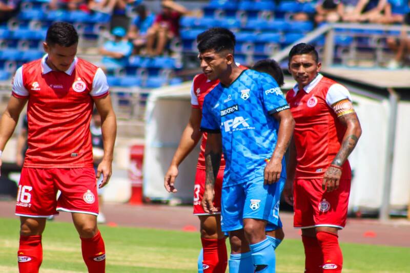 San Marcos ha caído consecutivamente ante Cobreloa, Deportes Iquique, Santiago Morning y Unión San Felipe. Foto: Twitter San Marcos de Arica.