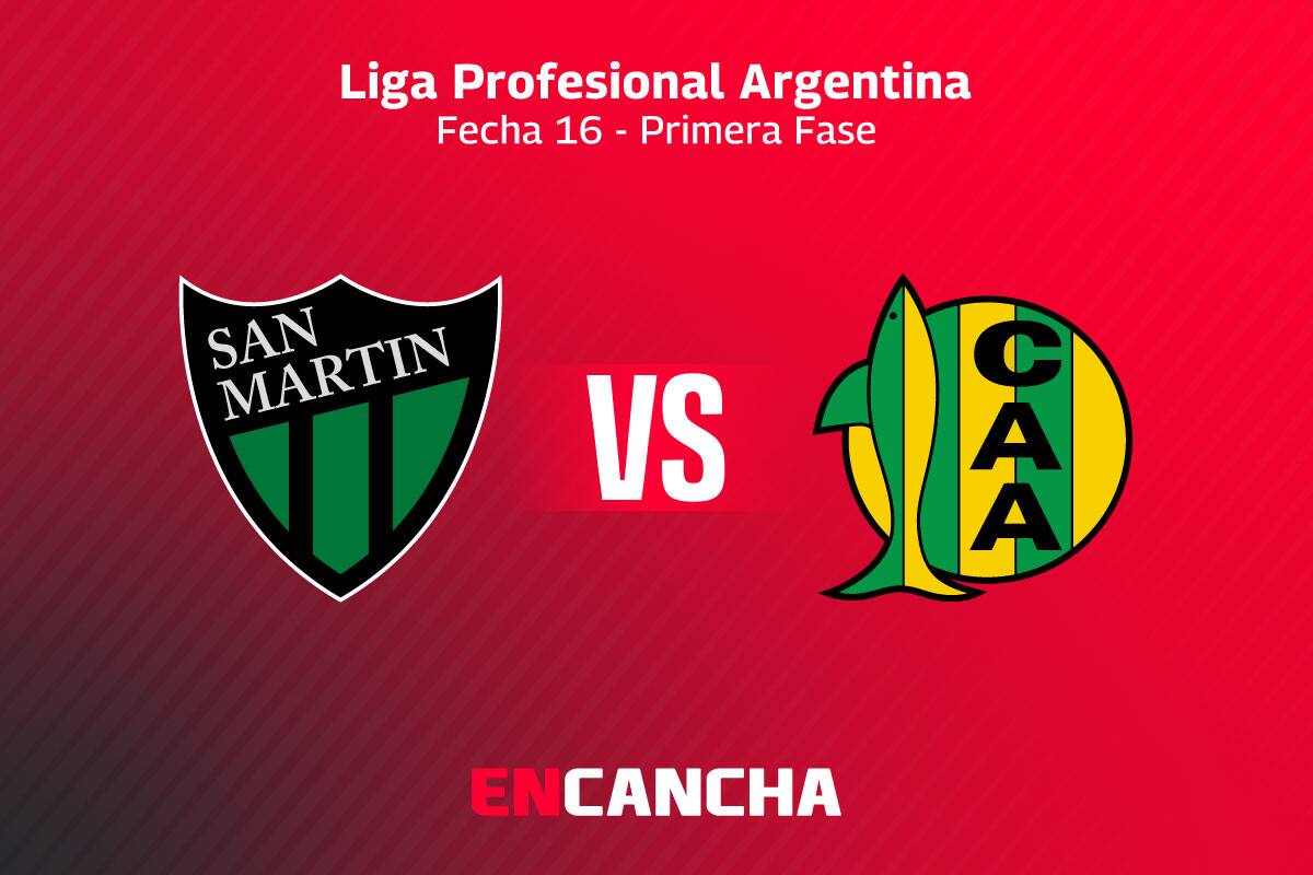 por la fecha 16 de la Liga Argentina.