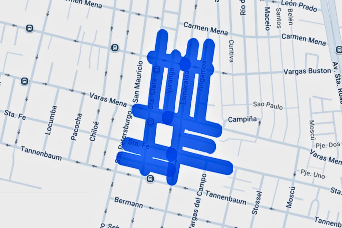 El sector también será interrumpido con corte de luz. Créditos: Enel.