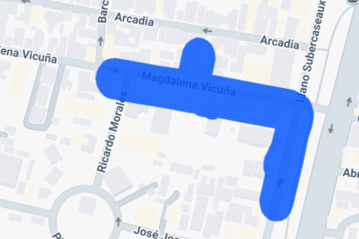 Los trabajos fueron informados por la propia empresa eléctrica.
Créditos: Enel.