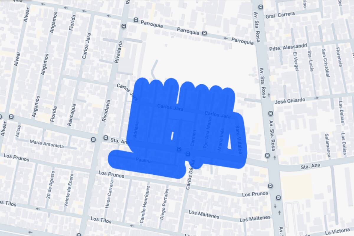 Esta área estará afectada por corte de luz.