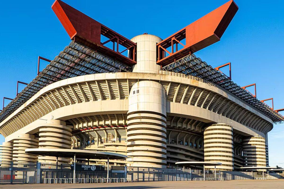 La casa histórica del AC Milan y el Inter de Milán.