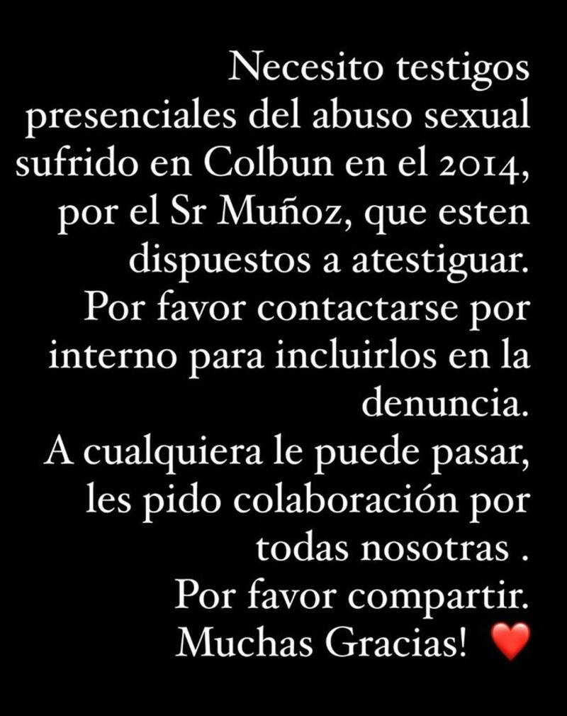 Sandy Boquita pidió ayuda a sus seguidores. Créditos: Instagram