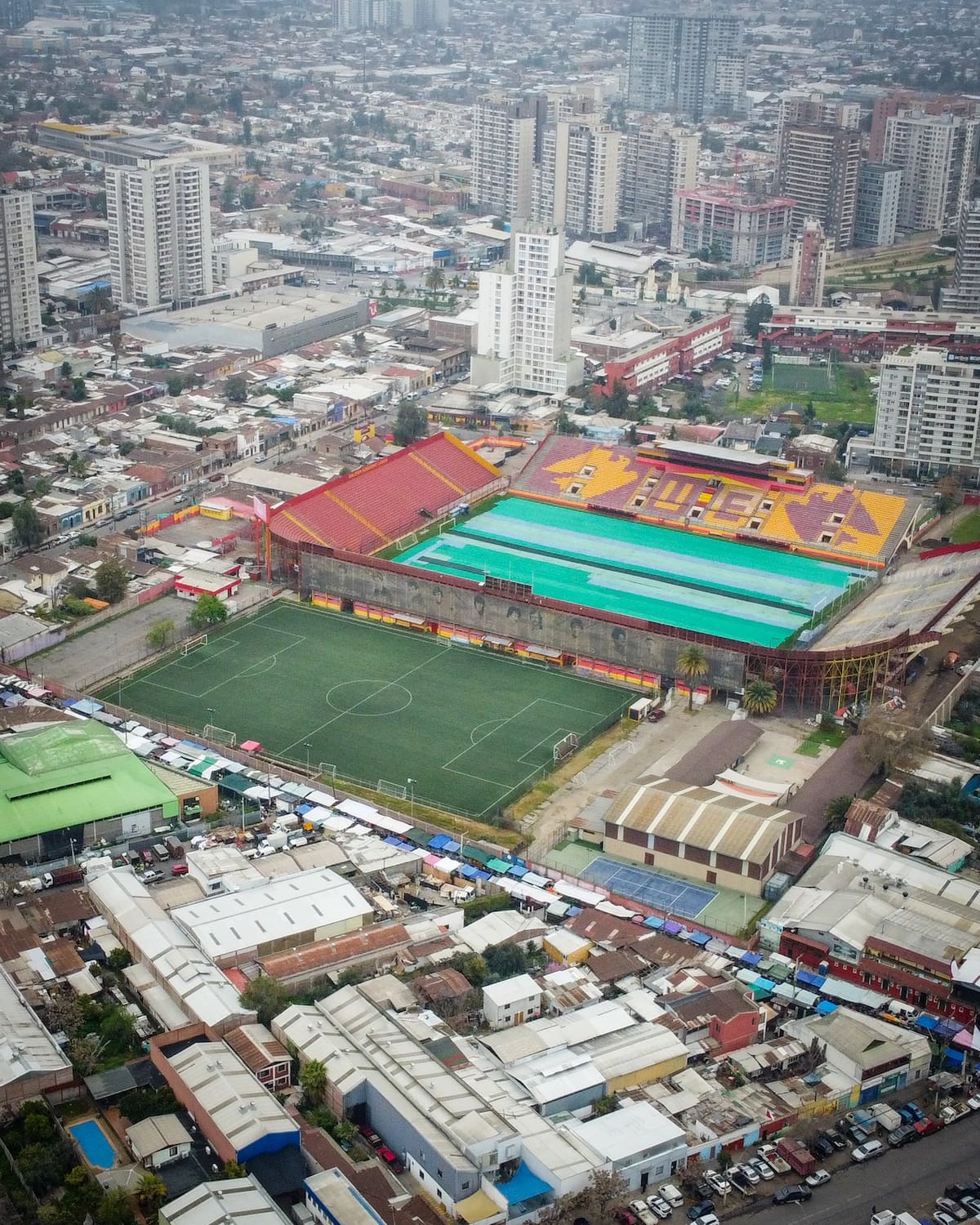 Así se encuentra el recinto que albergará la Supercopa. Foto: Cruzadasoficial