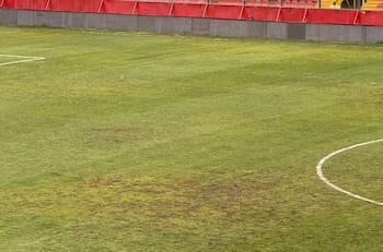VIDEO | Si a la UC no le aprueban el Claro Arena: así luce el desgastado césped del Santa Laura