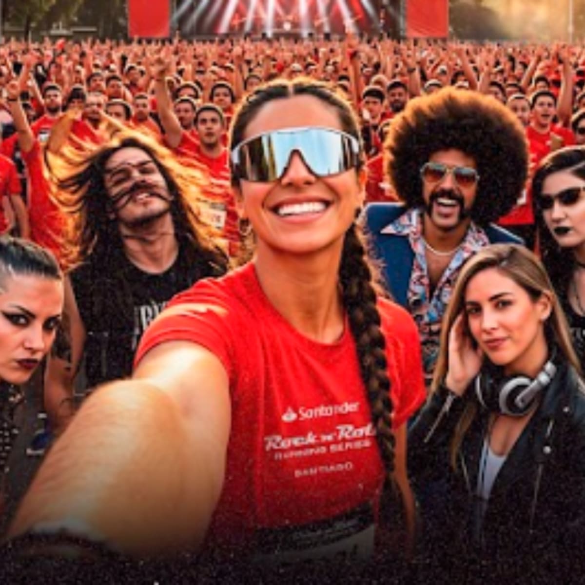 Santander Rock ‘n’ Roll Running Series Santiago: running, música y experiencia en un solo lugar